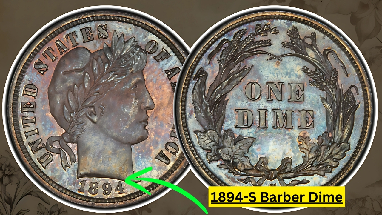 1894-S Barber Dime